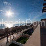 Vistas a la playa desde la terraza superior